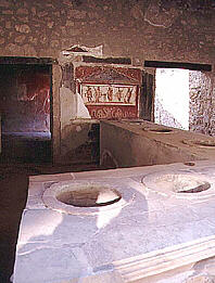 Pompeii: a tavern